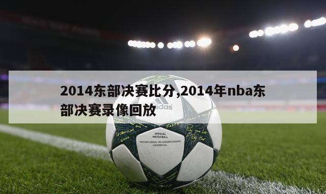 2014东部决赛比分,2014年nba东部决赛录像回放